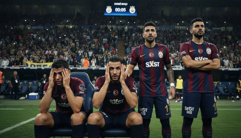 Trabzonspor’un Galatasaray Maçına Dört Oyuncusu Kart Sınırında Çıkıyor