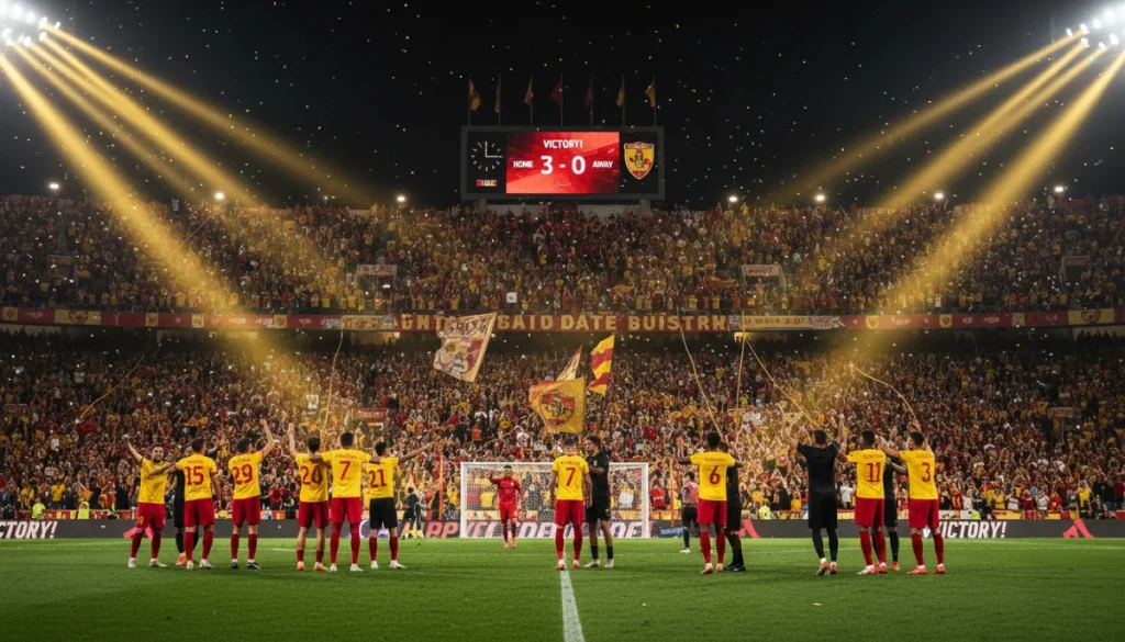 Galatasaray, Fenerbahçe Karşısında Baştan Sona Hakimiyet Kurdu