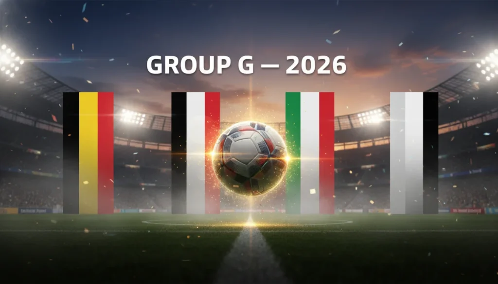 2026 Dünya Kupası G Grubu: Hedefte Kupa, Mücadelede Dört Ülke