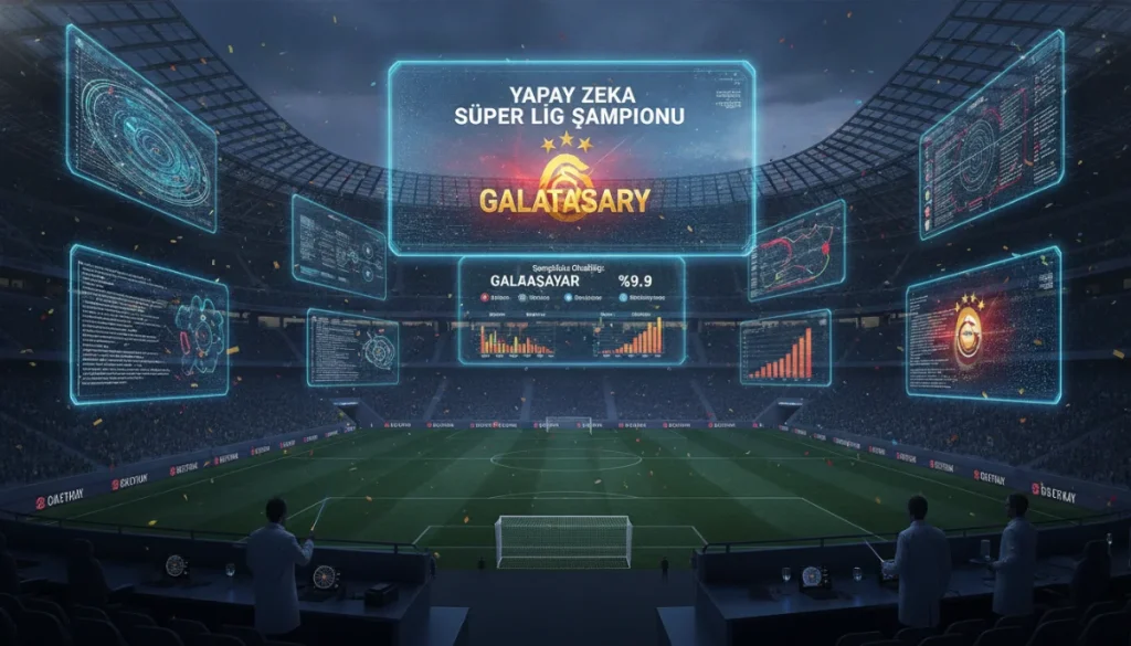 Yapay Zeka Süper Lig Zirvesini Yeniden Çizdi