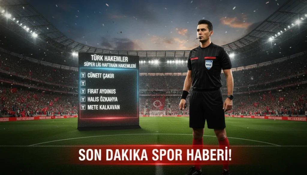 Süper Lig 7. Haftasında Düdükler Yeni Sisteme Emanet